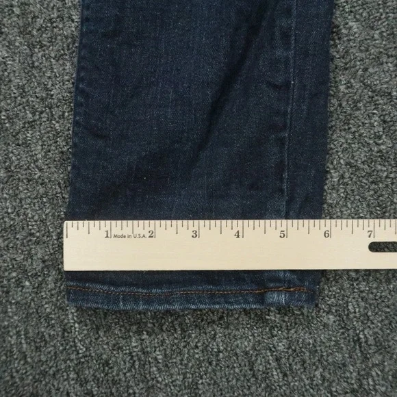 G Star Raw Jeans Mens 32x32 Blue 5620 3D Slim 5 Pocket Denim Button Fly